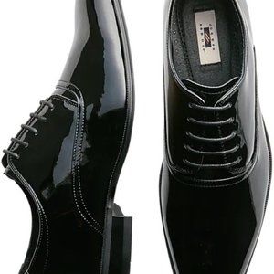 Joseph Abboud Soiree Plain Toe Formal Oxfords, Black